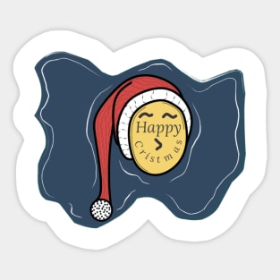 Happy Cristmas Sticker